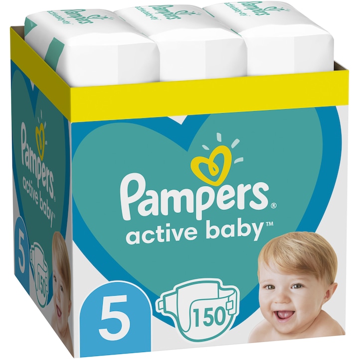 scutece pampers active